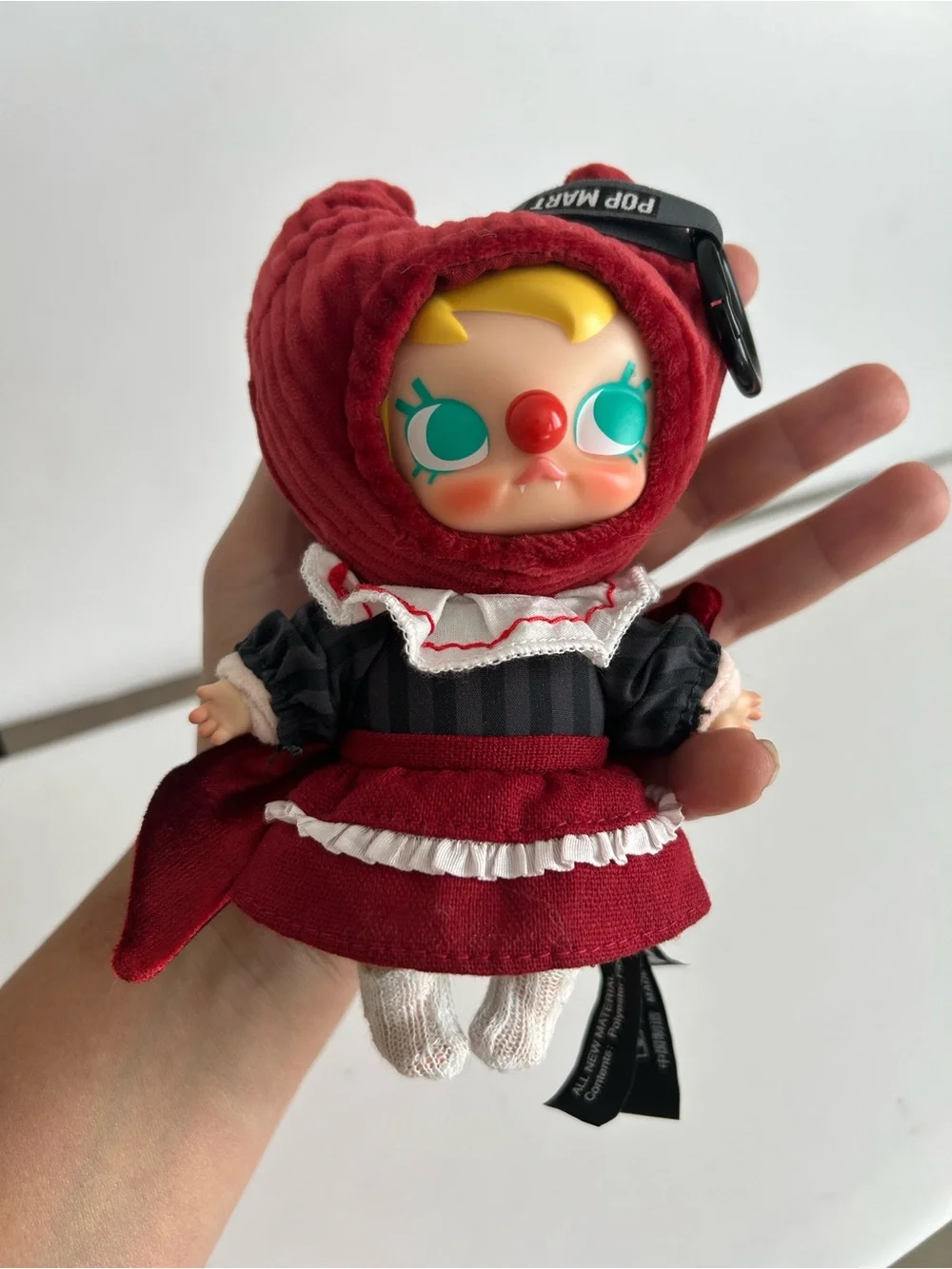 MOLLY Pop Mart Why So Serious Vinyl Plush Pendant Series Crimson Dancer